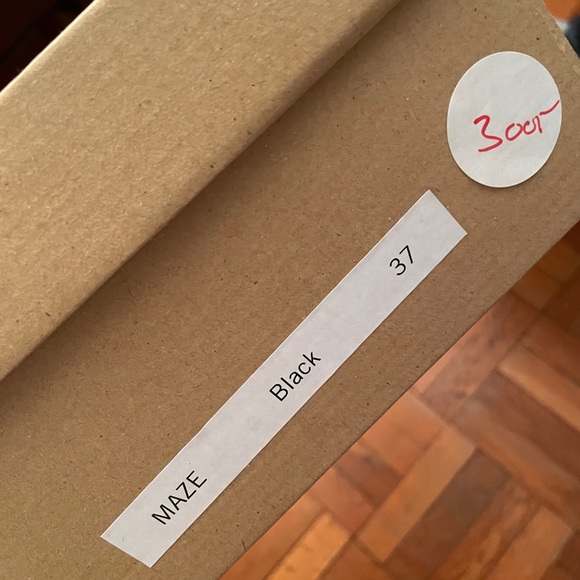 Moss Copenhagen Black Leather Tassel Ankle Booties - Picture 9 of 9